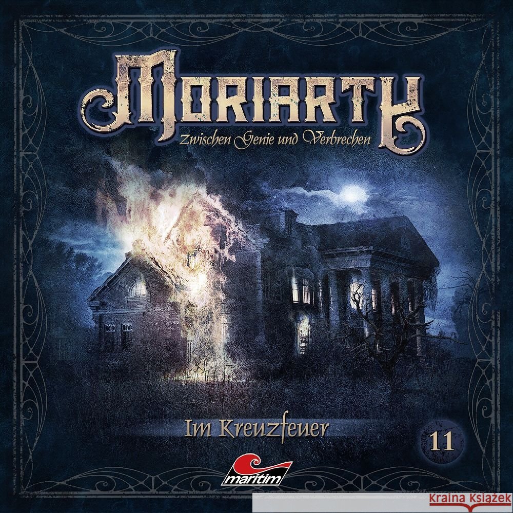 Moriarty - Im Kreuzfeuer, 1 Audio-CD  9783962824792 All Ears - książka