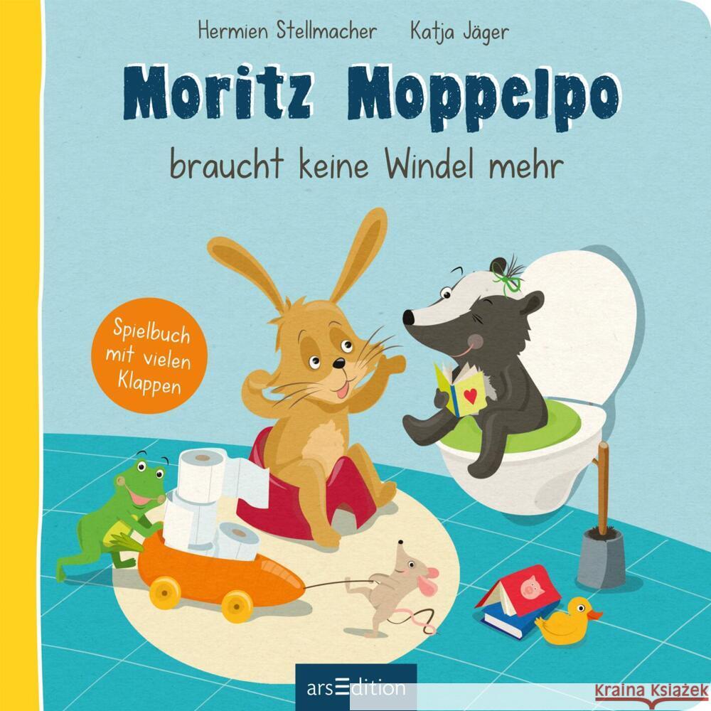 Moritz Moppelpo braucht keine Windel mehr Stellmacher, Hermien 9783845846705 ars edition - książka