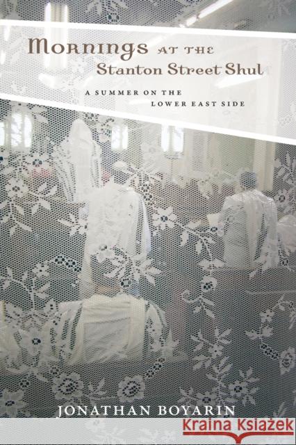 Mornings at the Stanton Street Shul: A Summer on the Lower East Side Boyarin, Jonathan 9780823254040 Fordham University Press - książka