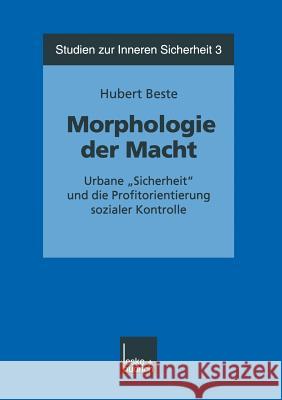 Morphologie Der Macht: Urbane 