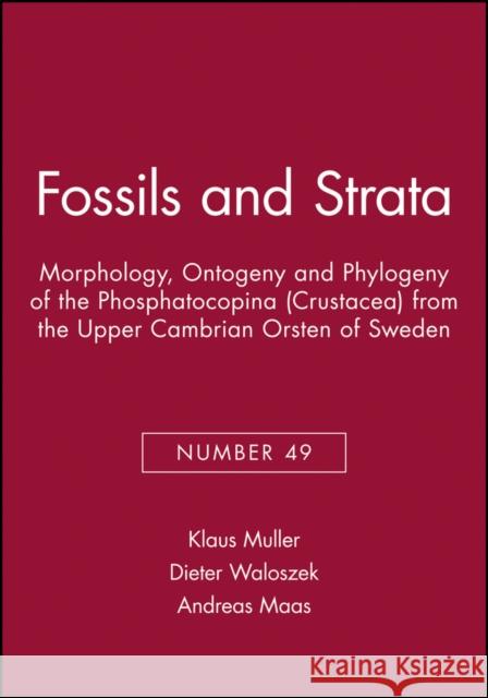 Morphology, Ontogeny and Phylogeny of the Phosphatocopina (Crustacea) from the Upper Cambrian Orsten of Sweden Klaus Muller Dieter Waloszek Andreas Maas 9781405169875 Wiley-Blackwell - książka