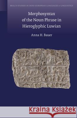 Morphosyntax of the Noun Phrase in Hieroglyphic Luwian Anna Bauer 9789004260023 Brill - książka