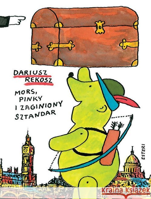 Mors, Pinky i zaginiony sztandar Rekosz Dariusz 9788365835567 Esteri - książka