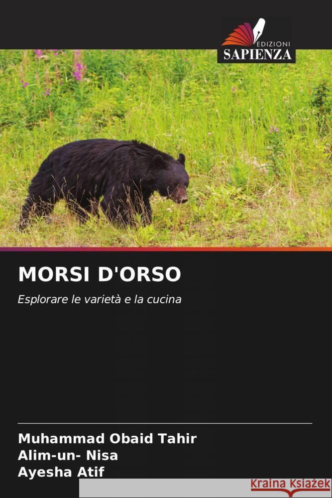 Morsi d'Orso Muhammad Obaid Tahir Alim-Un- Nisa Ayesha Atif 9786207395477 Edizioni Sapienza - książka