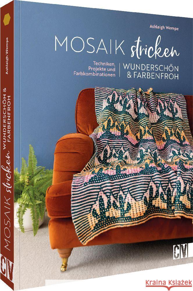 Mosaik stricken - wunderschön und farbenfroh Wempe, Ashleigh 9783841067708 Christophorus - książka