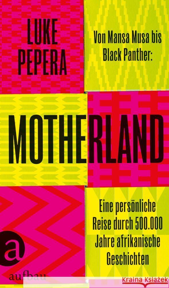 Motherland Pepera, Luke 9783351039844 Aufbau-Verlag - książka