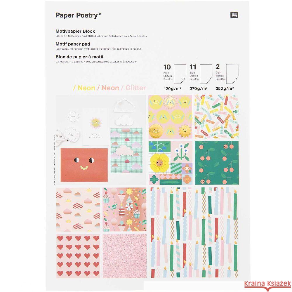 Motivpapierblock Happy Birthday FSC MIX  4051271411947 RICO-Design tap - książka