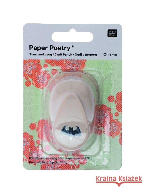 Motivstanze, Fledermaus 16 mm  4051271393755 RICO-Design tap - książka