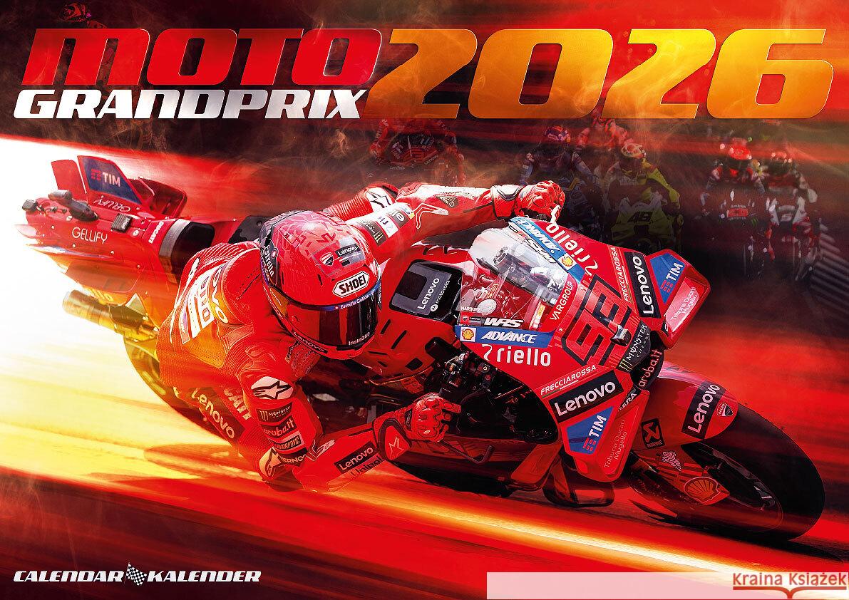 Moto GP Kalender 2026  9798893611779 ML Publishing LLC - książka