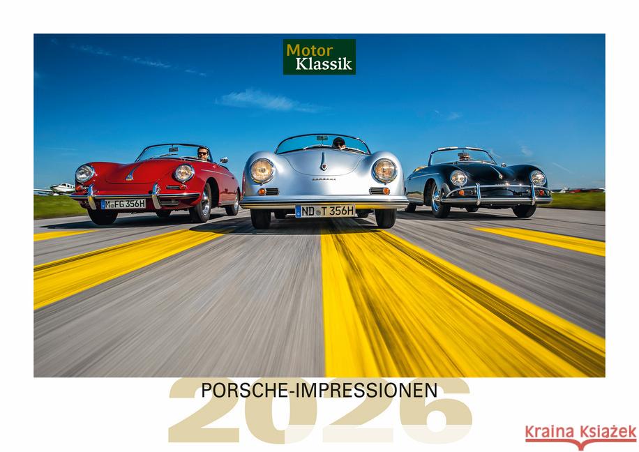 Motor Klassik Kalender 2026  9783613322516 Motorbuch Verlag - książka