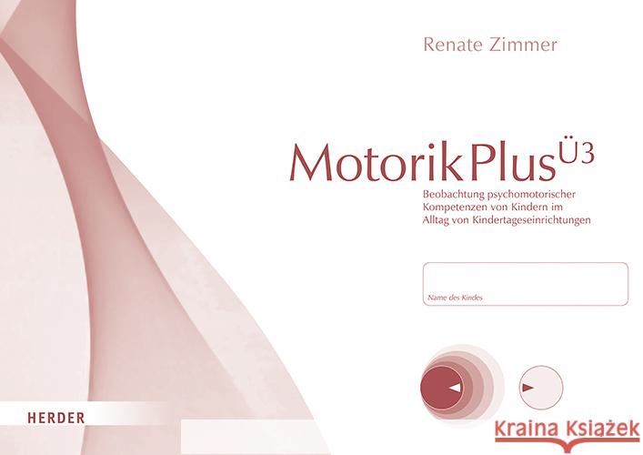 MotorikPlus Ü3 [10 Bögen] Zimmer, Renate 9783451390630 Herder, Freiburg - książka