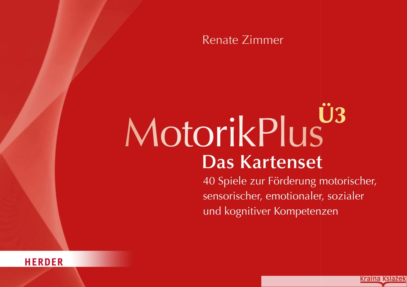 MotorikPlus Ü3. Das Kartenset Zimmer, Renate 9783451035067 Herder, Freiburg - książka
