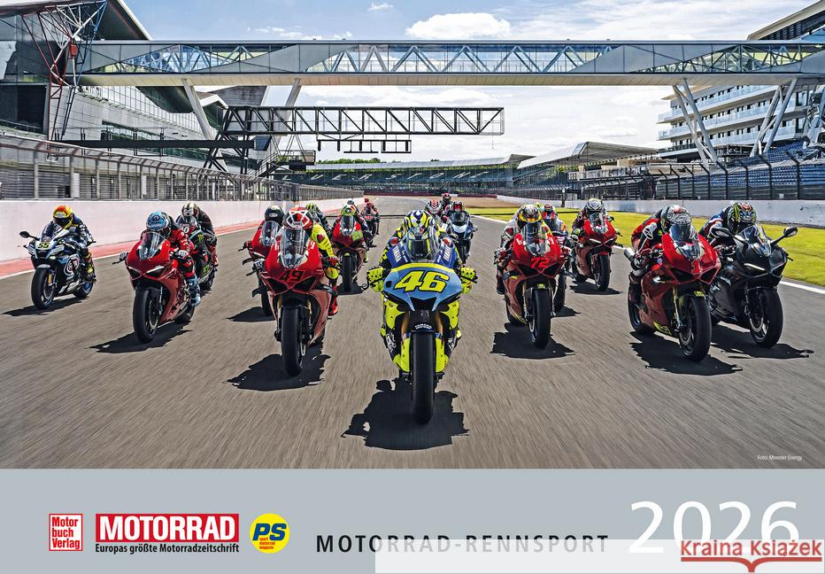 Motorrad Kalender 2026  9783613047730 Motorbuch Verlag - książka