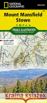 Mount Mansfield, Stowe Map National Geographic Maps 9781566955898 National Geographic Maps - książka