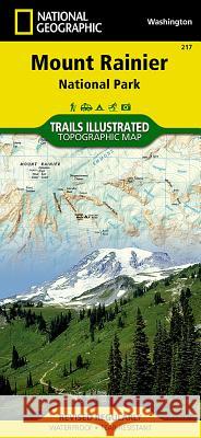 Mount Rainier National Park Map National Geographic Maps 9781566953450 Rand McNally & Company - książka