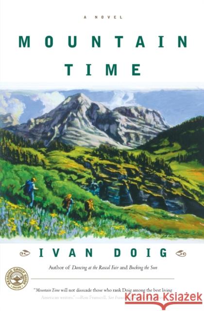 Mountain Time Ivan Doig 9780684865690 Scribner Book Company - książka