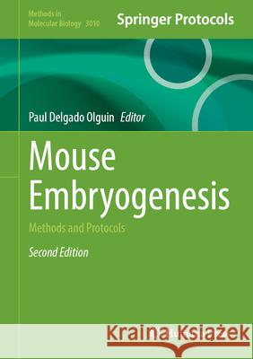 Mouse Embryogenesis: Methods and Protocols Paul Delgad 9781071651254 Humana - książka