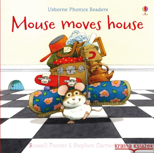 Mouse moves house Russell Punter Stephen Cartwright  9781474970143 Usborne Publishing Ltd - książka