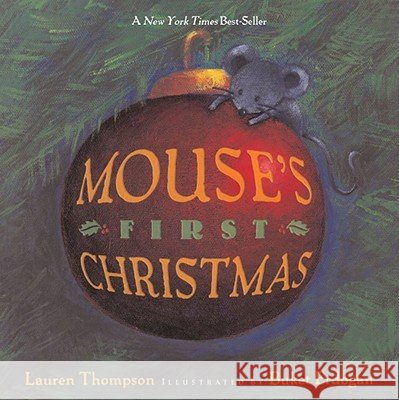 Mouse's First Christmas Lauren Thompson Buket Erdogan 9780689863486 Aladdin Paperbacks - książka