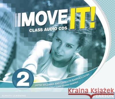 Move It! 2 Class Audio CDs Carolyn Barraclough, Jayne Wildman 9781447982739 Pearson Education Limited - książka