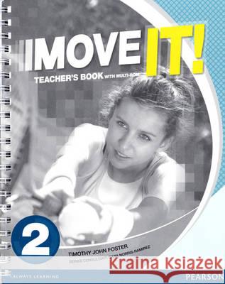 Move It! 2 Teacher's Book & Multi-ROM Pack Tim Foster   9781447983378 Pearson Education Limited - książka