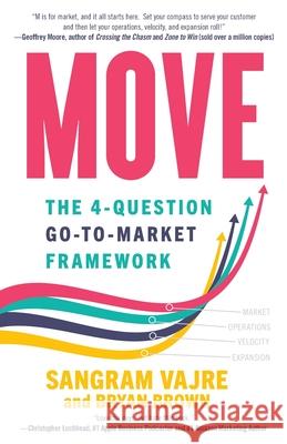 Move: The 4-question Go-to-Market Framework Sangram Vajre Bryan Brown 9781544523378 Lioncrest Publishing - książka