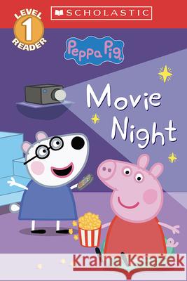 Movie Night (Peppa Pig: Scholastic Level 1 Reader #13) Scholastic 9781339049533 Scholastic Inc. - książka