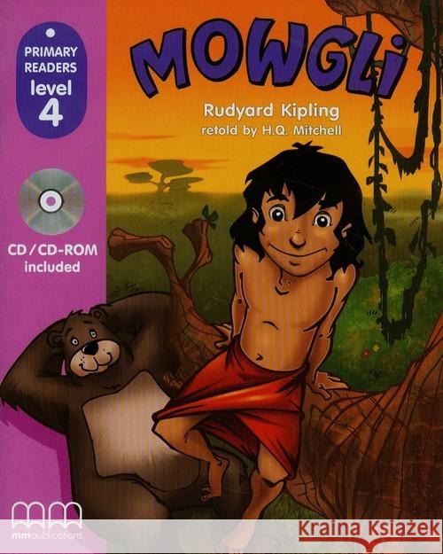 Mowgli SB + CD MM PUBLICATIONS Kipling Rudyard Mitchell H.Q. 9789604430024 MM Publications - książka