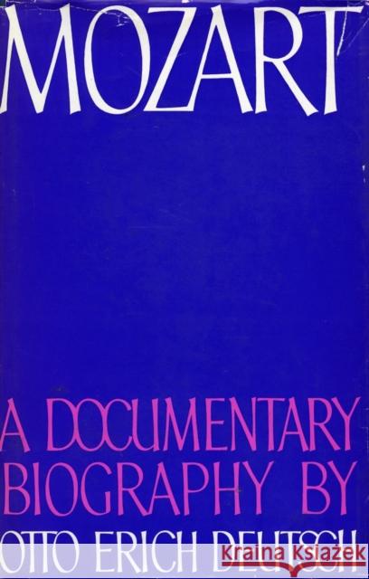 Mozart Deutsch, Otto Erich 9780804702331 Stanford University Press - książka
