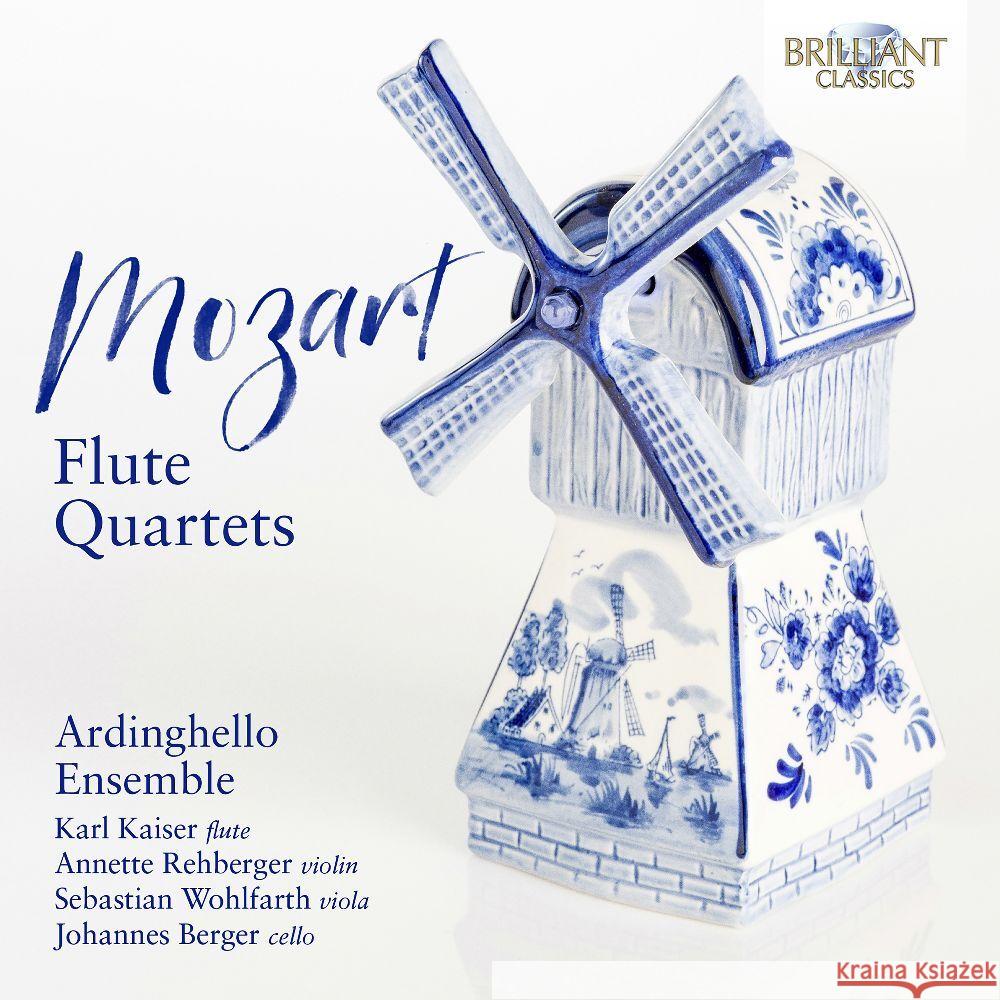 Mozart: Flute Quartets, 1 Audio-CD Kaiser, Karl, Rehberg 5028421968636 Brilliant Classic - książka