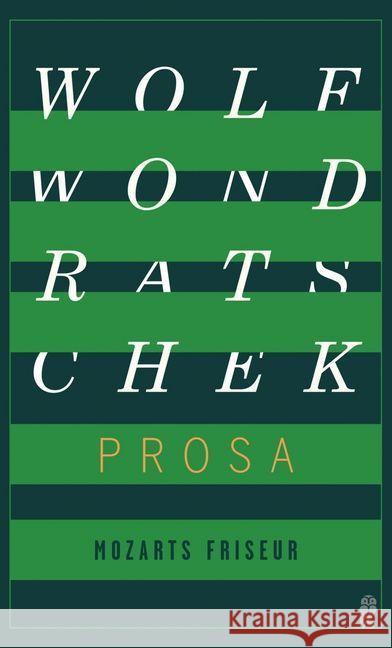 Mozarts Friseur : Prosa Wondratschek, Wolf 9783550200090 Ullstein HC - książka