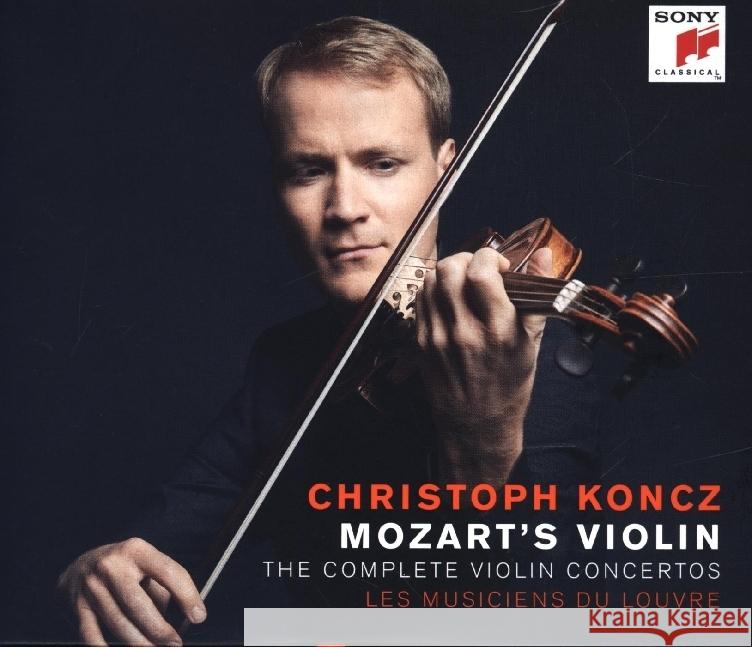 Mozart's Violin - The Complete Violin Concertos, 2 Audio-CD Mozart, Wolfgang Amadeus 0194397706727 Sony Classical - książka