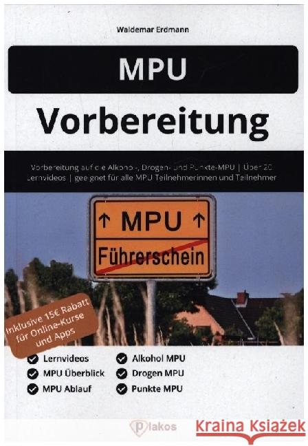 MPU Vorbereitung Erdmann, Waldemar 9783985258062 Plakos - książka