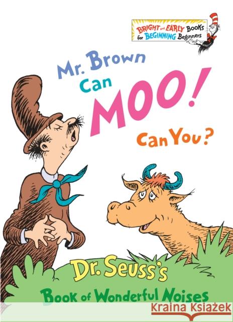 Mr. Brown Can Moo! Can You? Dr Seuss 9780394806228 Random House Children's Books - książka