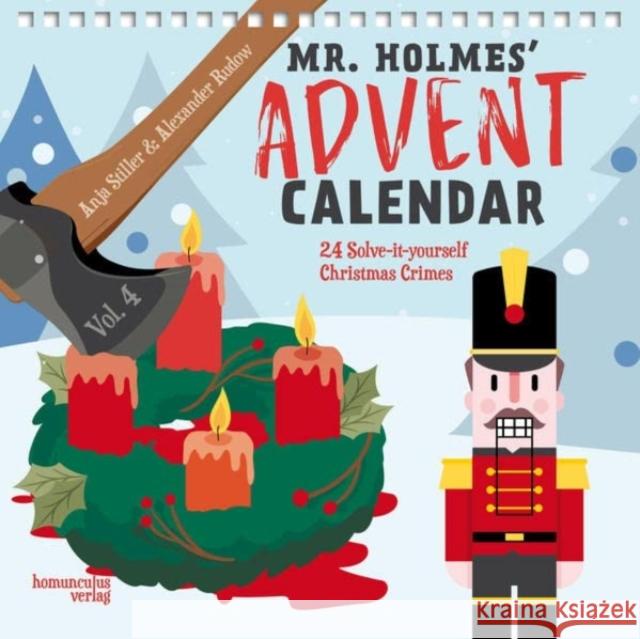 MR HOLMES ADVENT CALENDAR VOL 4 24 SOLVE ANJA STILLER 9783946120629 MX PUBLISHING - książka