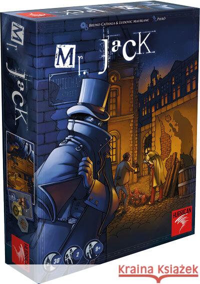 Mr. Jack (Spiel) Cathala, Bruno, Maublanck, Ludovic 7612577001538 Hurrican - książka
