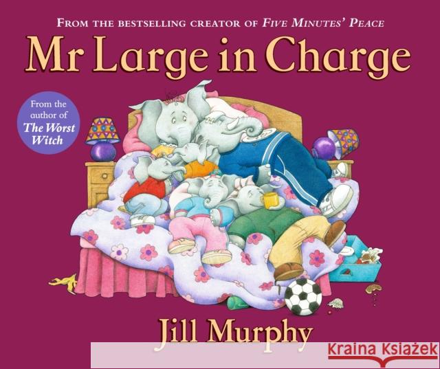 Mr Large In Charge Murphy, Jill 9781406370751 Large Family - książka