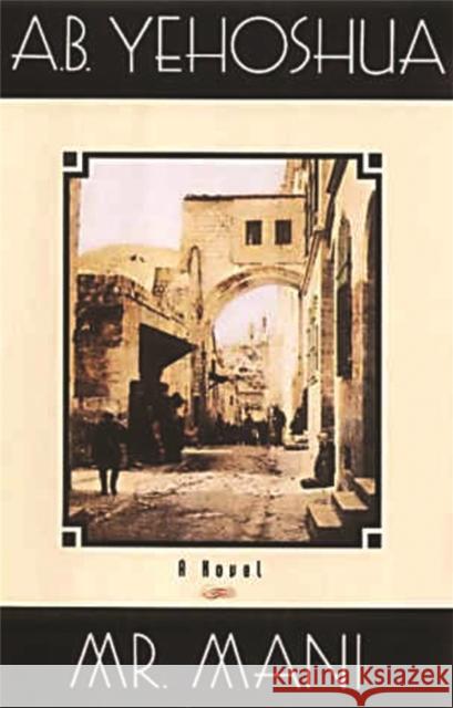 Mr Mani A.B. Yehoshua 9781870015776 Peter Halban Publishers Ltd - książka