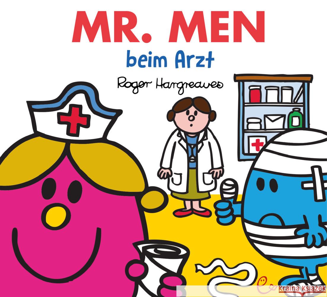 Mr. Men beim Arzt Hargreaves, Roger 9783948410445 Rieder - książka