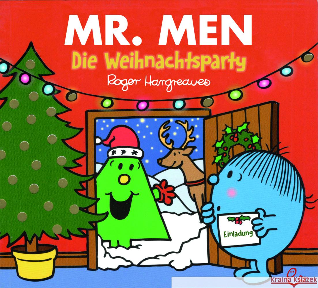 Mr. Men Die Weihnachtsparty Hargreaves, Roger 9783948410520 Rieder - książka