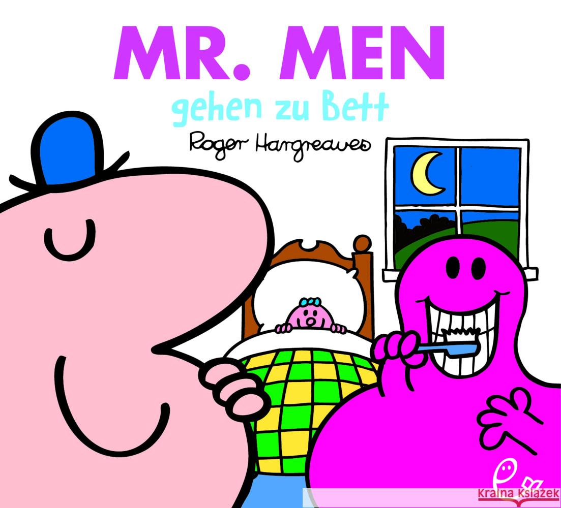 Mr. Men gehen zu Bett Hargreaves, Roger 9783948410506 Rieder - książka