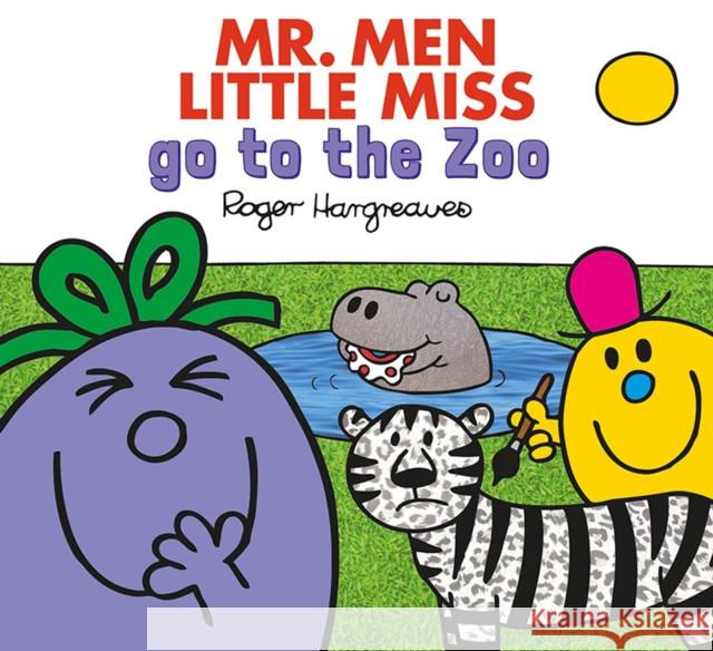 MR. MEN LITTLE MISS GO TO THE ZOO Adam Hargreaves 9781405290722 HarperCollins Publishers - książka