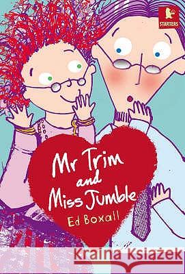 MR TRIM AND MISS JUMBLE Ed Boxall 9781844289554 WALKER BOOKS LTD - książka