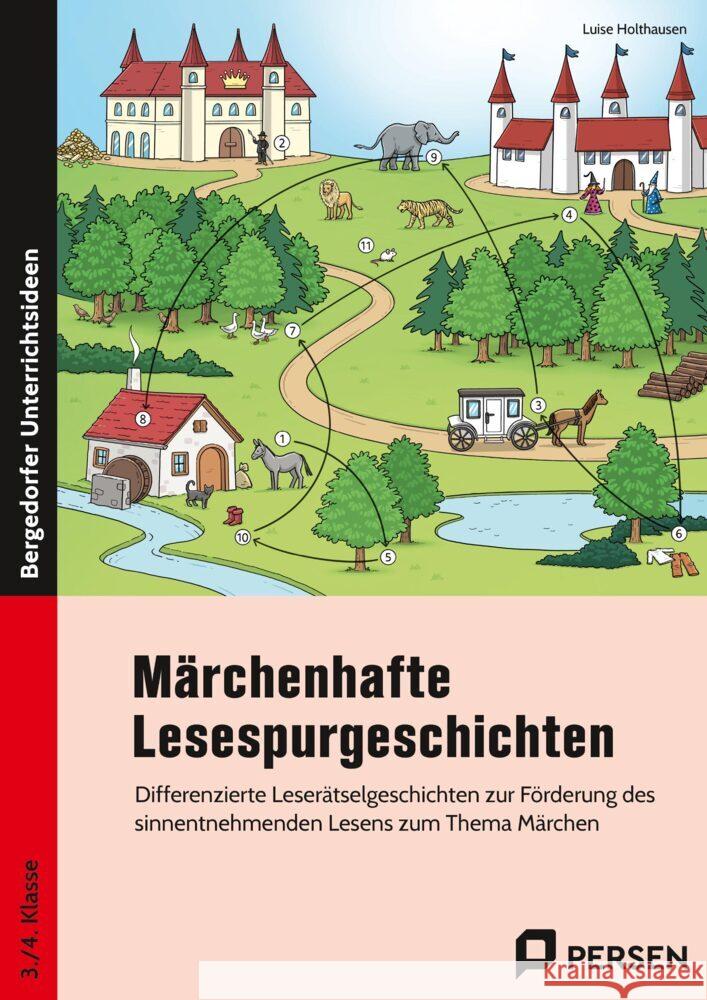 Märchenhafte Lesespurgeschichten Holthausen, Luise 9783403210771 Persen Verlag in der AAP Lehrerwelt - książka