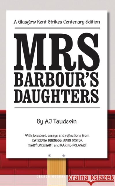 Mrs Barbour's Daughters A J Taudevin 9781783199846 OBERON BOOKS - książka