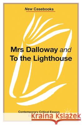Mrs Dalloway and to the Lighthouse, Virginia Woolf  9780333541425 PALGRAVE MACMILLAN - książka