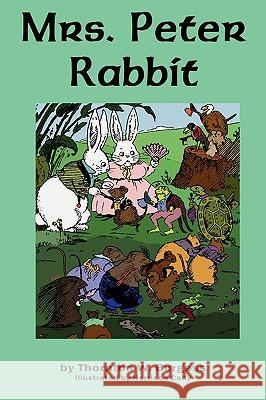 Mrs. Peter Rabbit Thornton W. Burgess Harrison Cady 9781604598988 Flying Chipmunk Publishing - książka