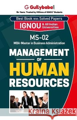 MS-02 Management of Human Resources Saini A. K. 9789381690857 Gullybaba Publishing House Pvt Ltd - książka