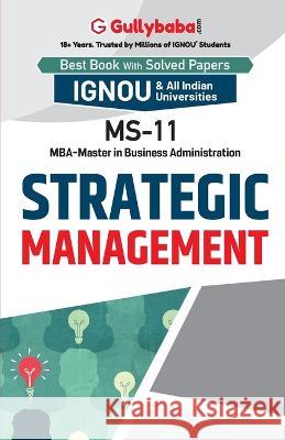 MS-11 Strategic Management Rajender Kumar Yadav Deepak Tomar 9788189086718 Gullybaba Publishing House Pvt Ltd - książka