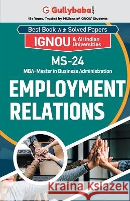 MS-24 Employment Relations Murthy                                   Prof Hl Nagaraja 9789381066911 Gullybaba Publishing House Pvt Ltd - książka